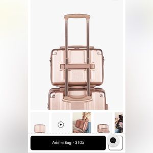 Calpak Ambeur Vanity Case - Light purple